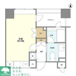 クオリア広尾の物件間取画像